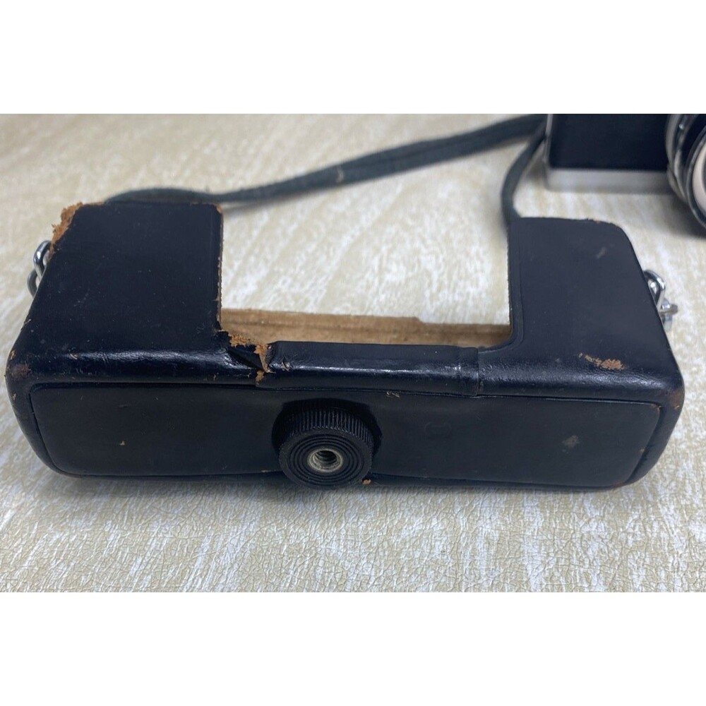 Minolta Hi-Matic 7s Camera w/Milnolta Leather Case & Seiko Lens - UNTESTED AS/IS - Picture 8 of 16